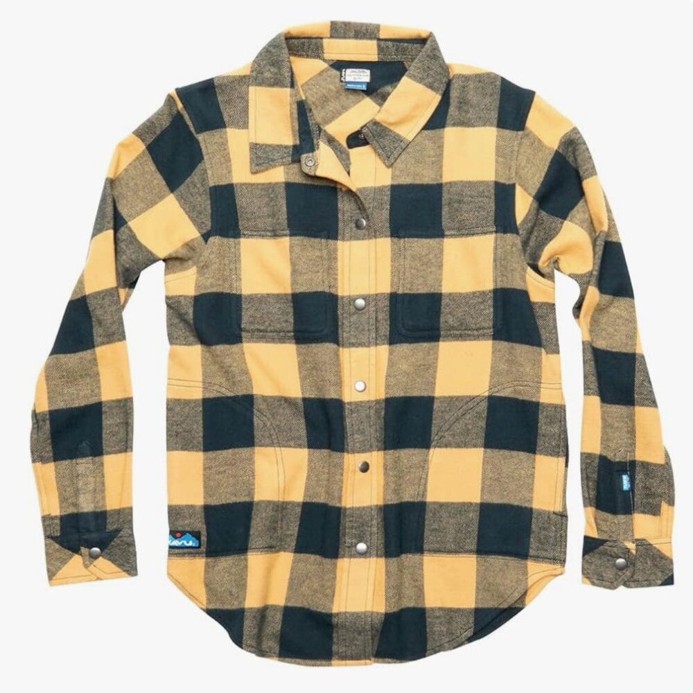 Kavu Wren Moon Gold Flannel
